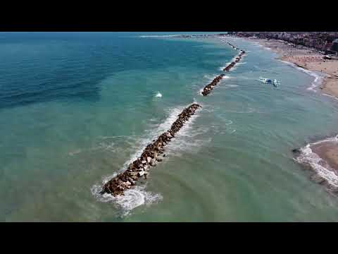civitanova marche by drone
