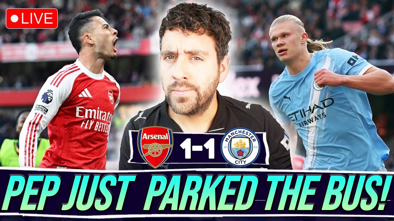 Did Pep Park the Bus? Arsenal 1-1 Manchester City | Match Highlights & Reaction ⚽