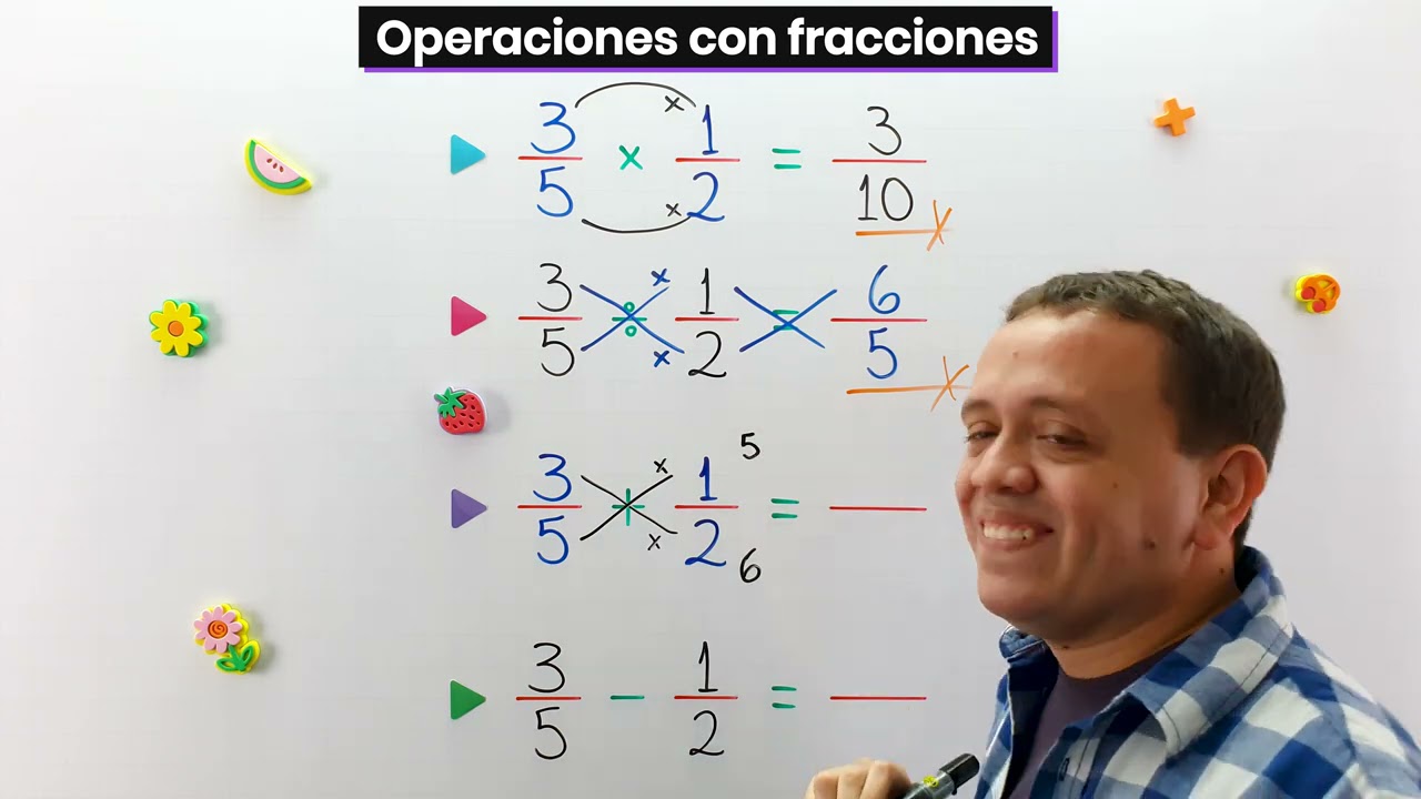 ¡Domina las Operaciones con Fracciones! Trucos Rápidos y Fáciles ✨