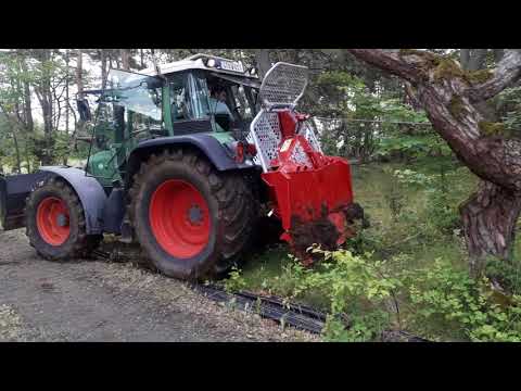 test de traction du treuil TAJFUN VIP 90