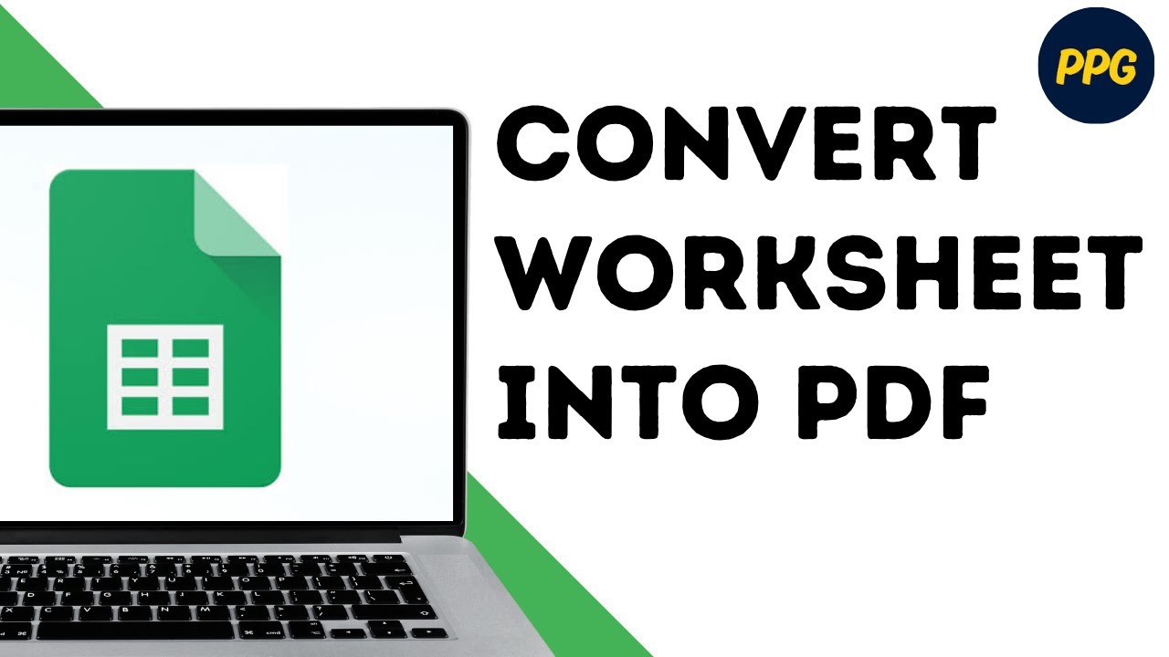 Convert Multiple Worksheets to One PDF 📄