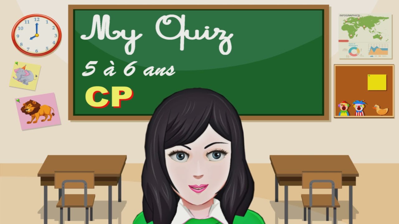 Quiz éducatif pour enfants de 5 à 6 ans | Jeu interactif