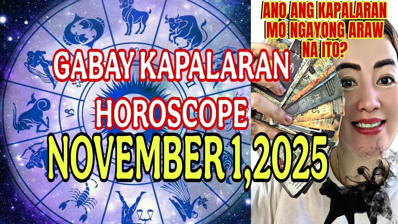 Gabay Kapalaran Horoscope for November 1, 2025: Health, Love, Wealth, Lucky Colors & Numbers 🍀