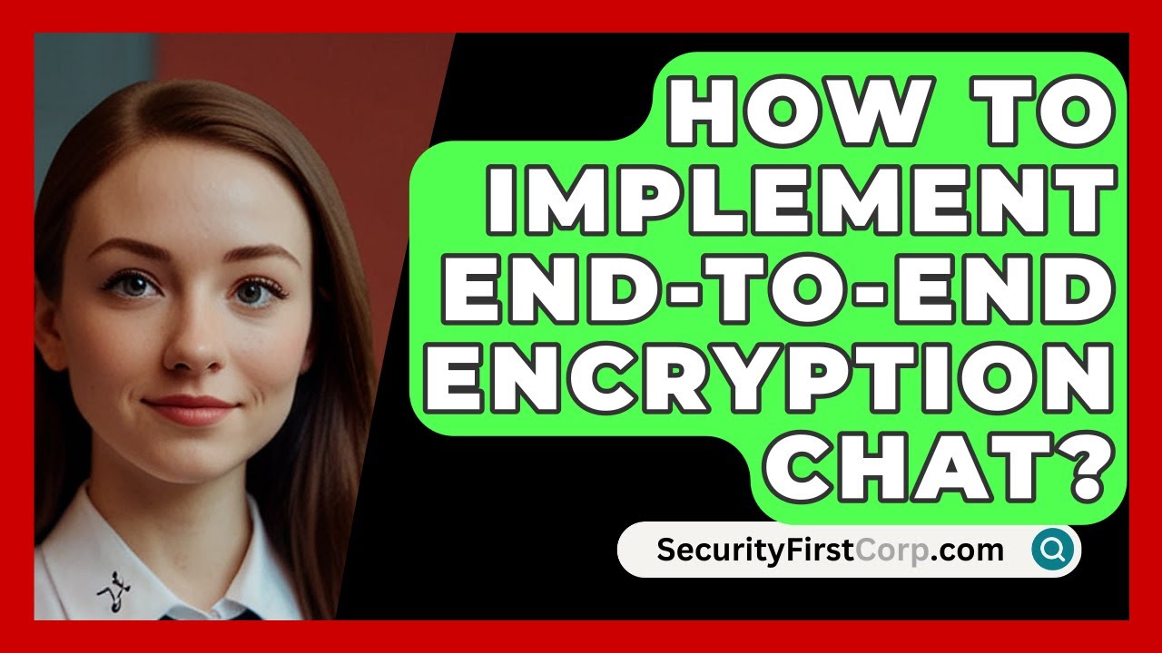 Step-by-Step Guide to Implement End-to-End Encrypted Chat 🛡️