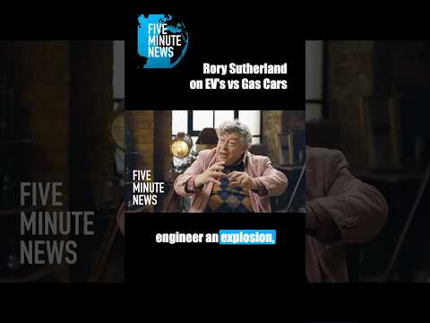 Are electric vehicles better than gas cars? Rory Sutherland explains. #ev #evvsgas #climateaction