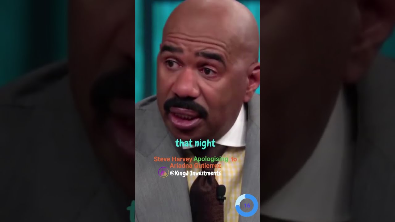 Steve Harvey Apologizes 🙏