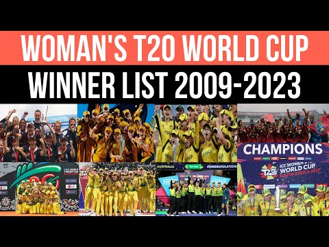 Womans T20 World Cup Winner List 2009-2023