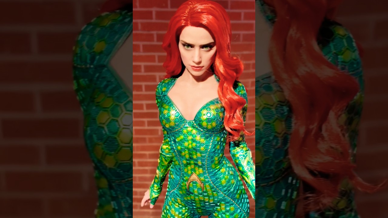 Mera Statue | Amber Heard | JND Studios 1/3 Scale Hyperreal Movie Collectible | Aquaman