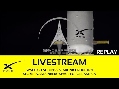 SpaceX - Falcon 9 - Starlink 11-21 - SLC-4E - Vandenberg SFB - October 27, 2025