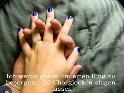 Ich glaube ich will dich heiraten...