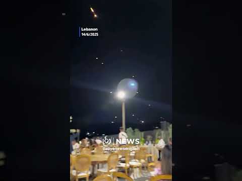 Iranian missiles light up sky during wedding in Lebanon