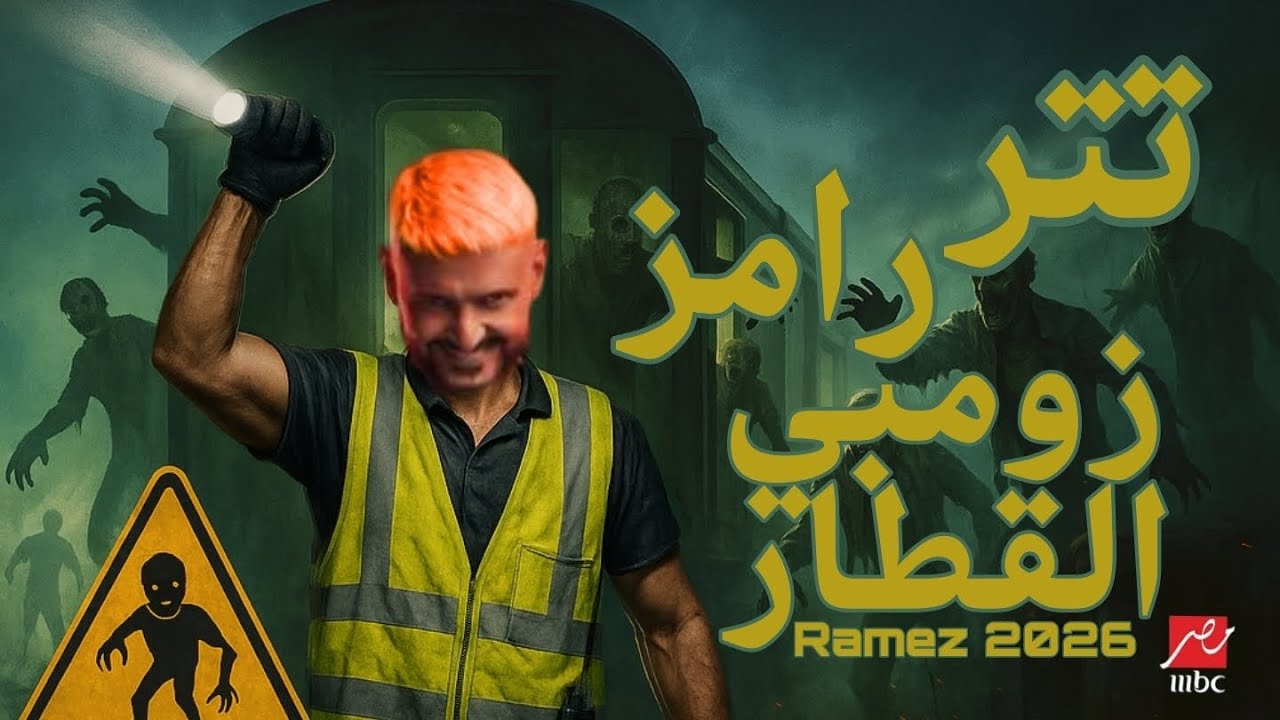 رامز جلال يطرح تتر مسلسل زومبي القطار 2026 🎶 حصريًا