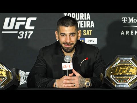 Ilia Topuria Post-Fight Press Conference | UFC 317