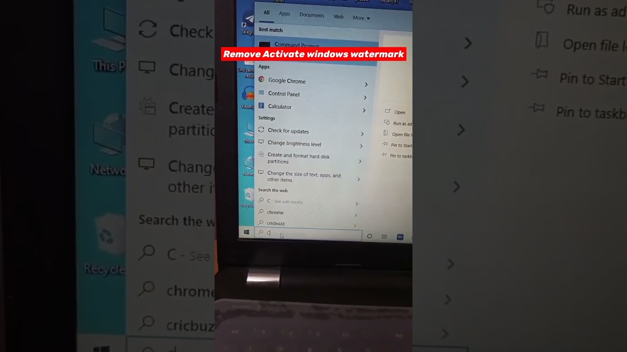 Remove Windows Activation Watermark 🖥️