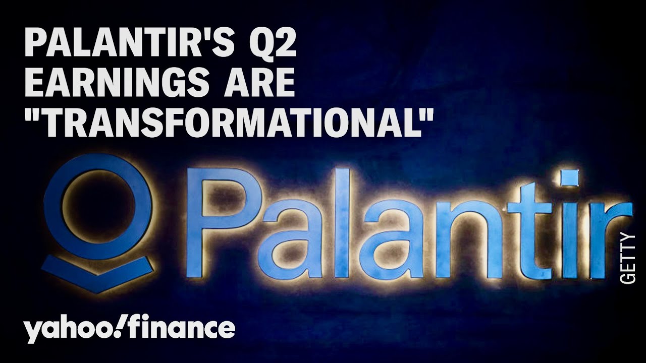 Palantir Surges After Q2 Earnings Beat Expectations π