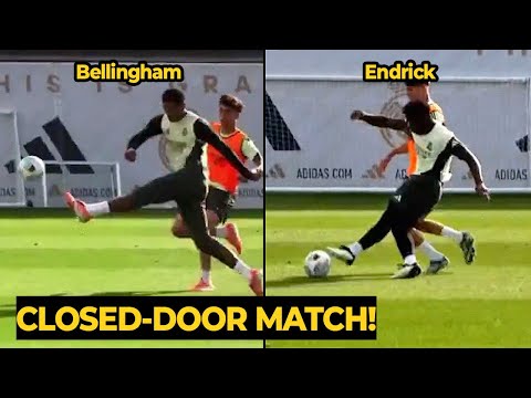 🔥Bellingham and Endrick DESTROYS Castilla in CLOSED DOOR MATCH during international break