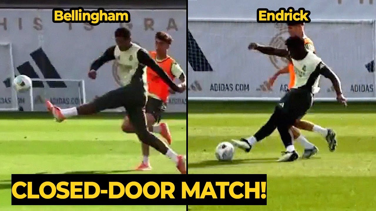 Jude Bellingham & Endrick Dominate Castilla in Hidden Match During International Break ⚽