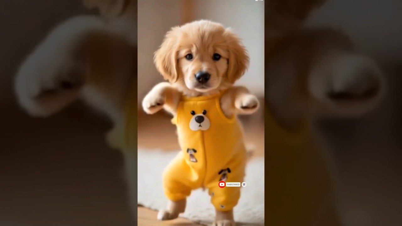 Dancing Puppy at Deli 🐶😂