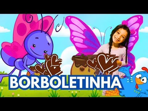Borboletinha e Galinha Pintadinha | Desenho Infantil 🦋
