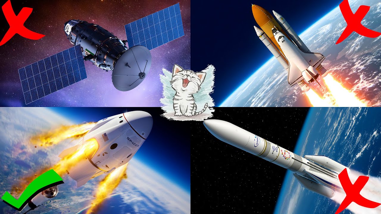 Космический транспорт и летательные аппараты 🚀