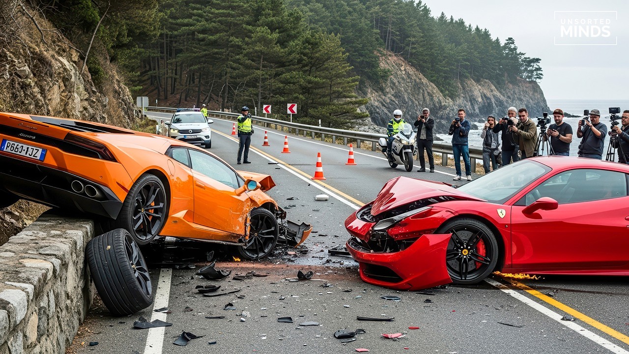 Luxury Supercar Fails Caught on Camera 🚗