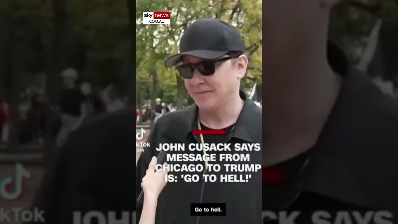 John Cusack Joins ‘No Kings’ Protest in Chicago 🎬