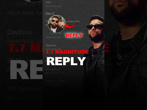 7.7 Magnitude – Reply To Sunny Malton 👀🔥 #KaranAujla #PPopCulture #SunnyMalton