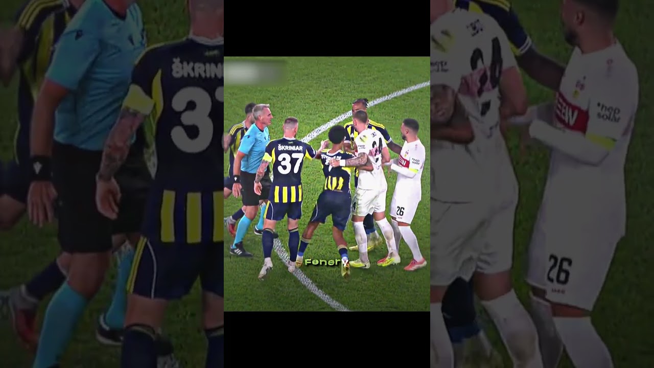 İsmail Yüksek'ten Rakibine Sert Ders! 🔥 #Fenerbahçe #Football