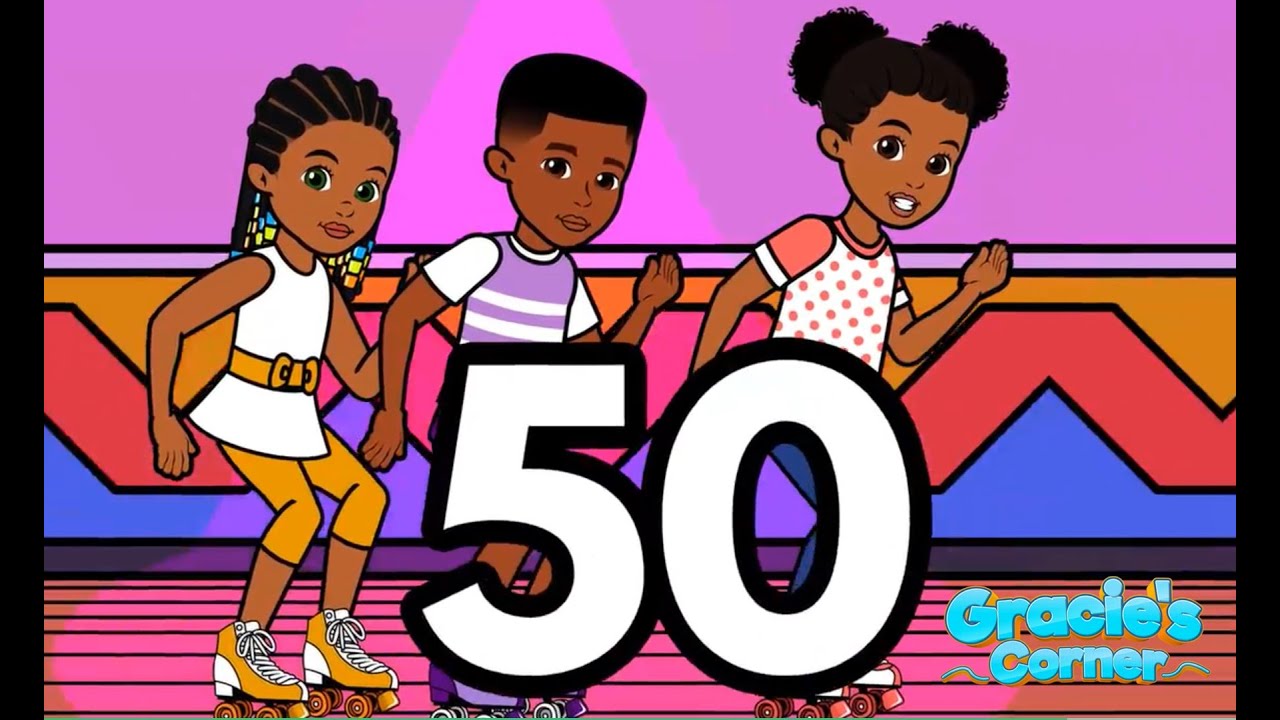 The Counting Song | Count to 50 | Gracie’s Corner | Kids Songs & Nursery Rhymes