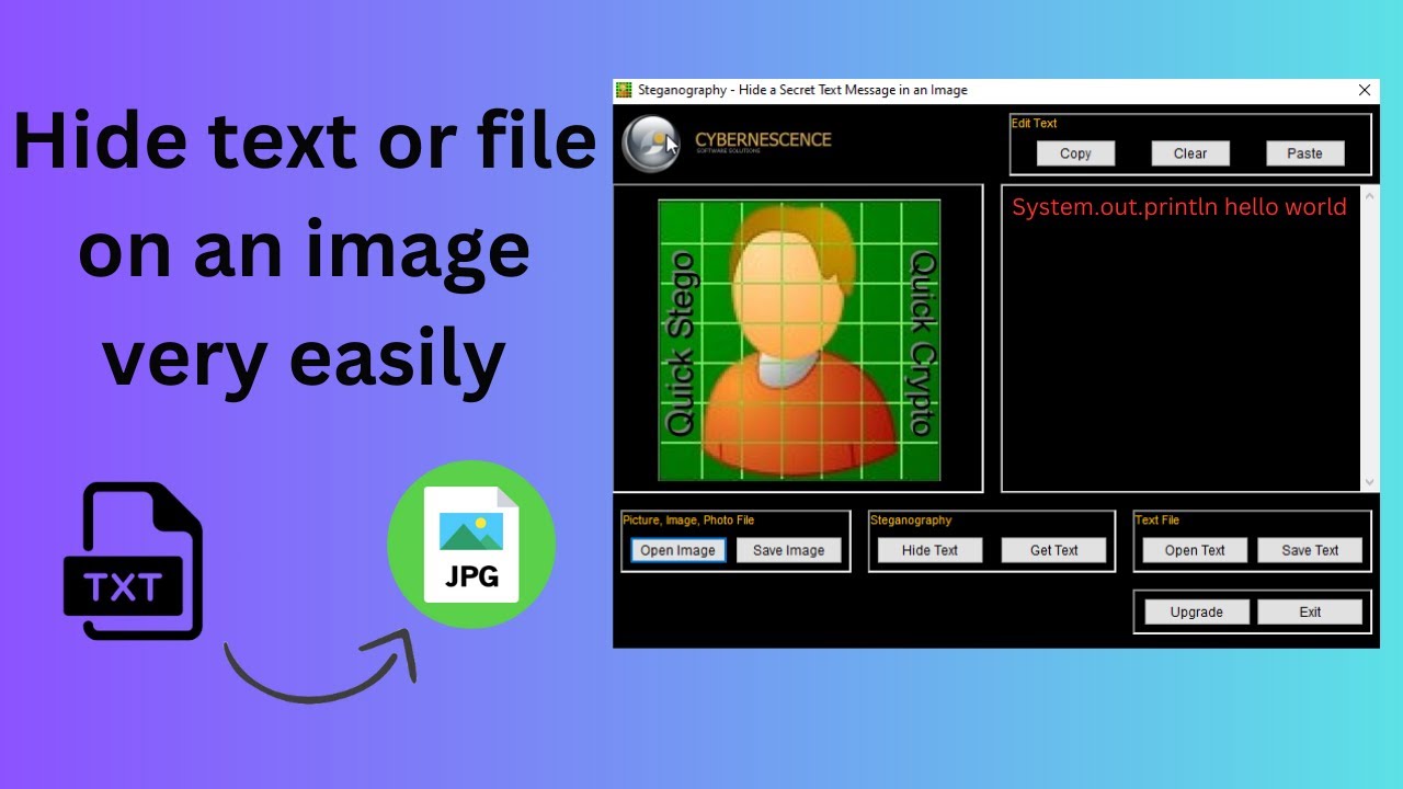Hide Text or Files on Images Easily with QuickStego 2024 | Steganography Tutorial in Bangla