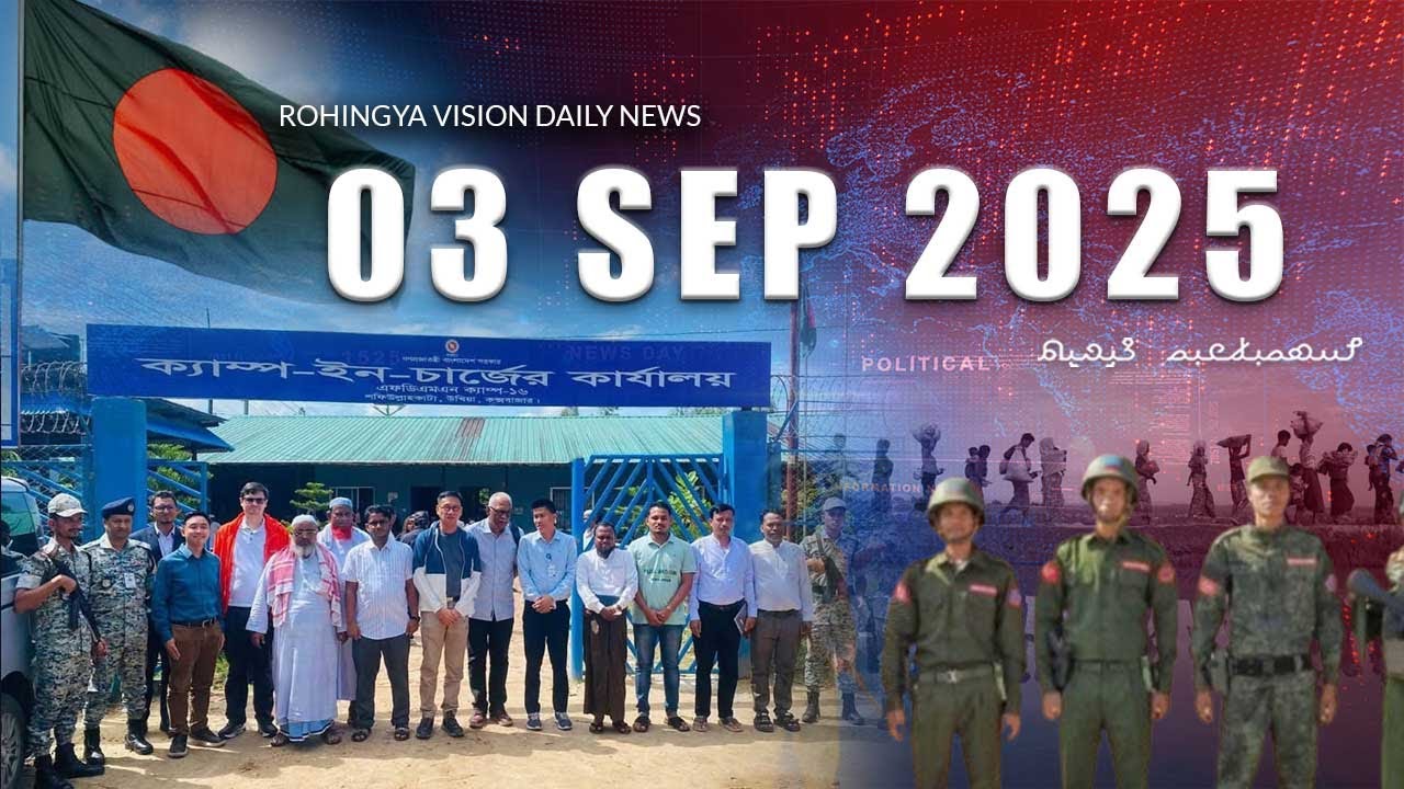 Rvision News in Rohingya Language - September 3, 2025