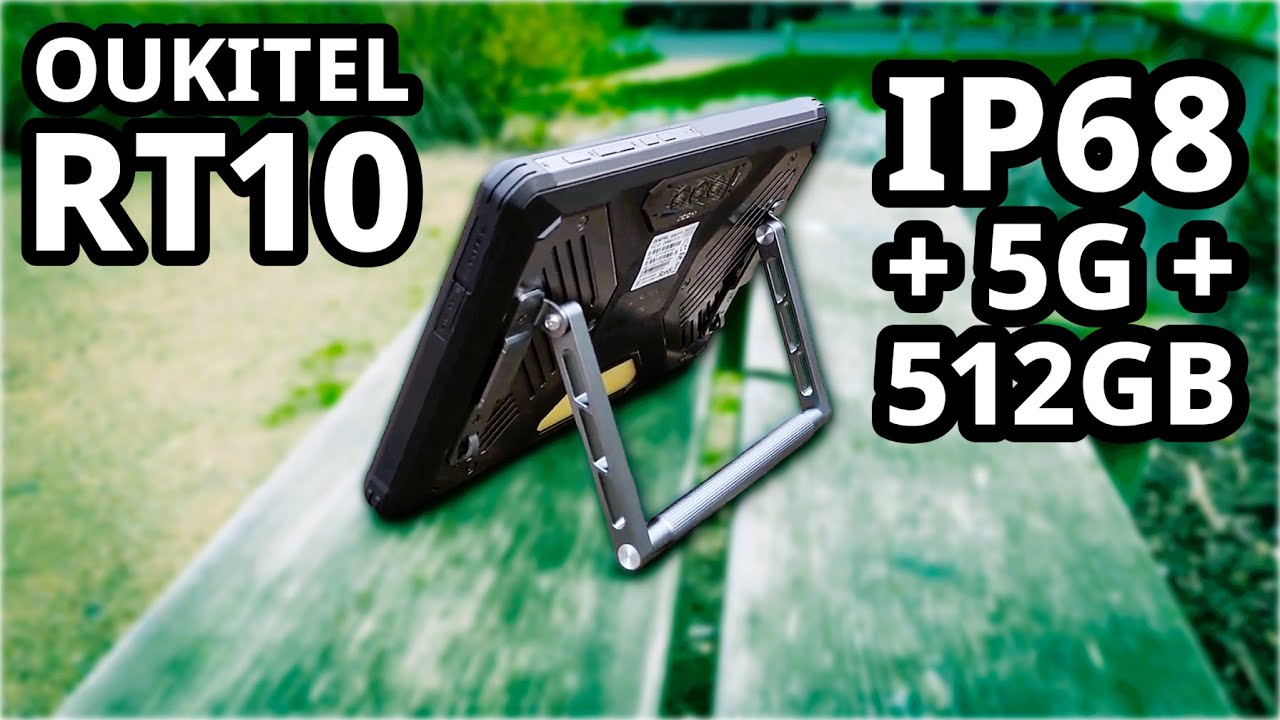 Oukitel RT10 5G Rugged Tablet with 25,000mAh Battery