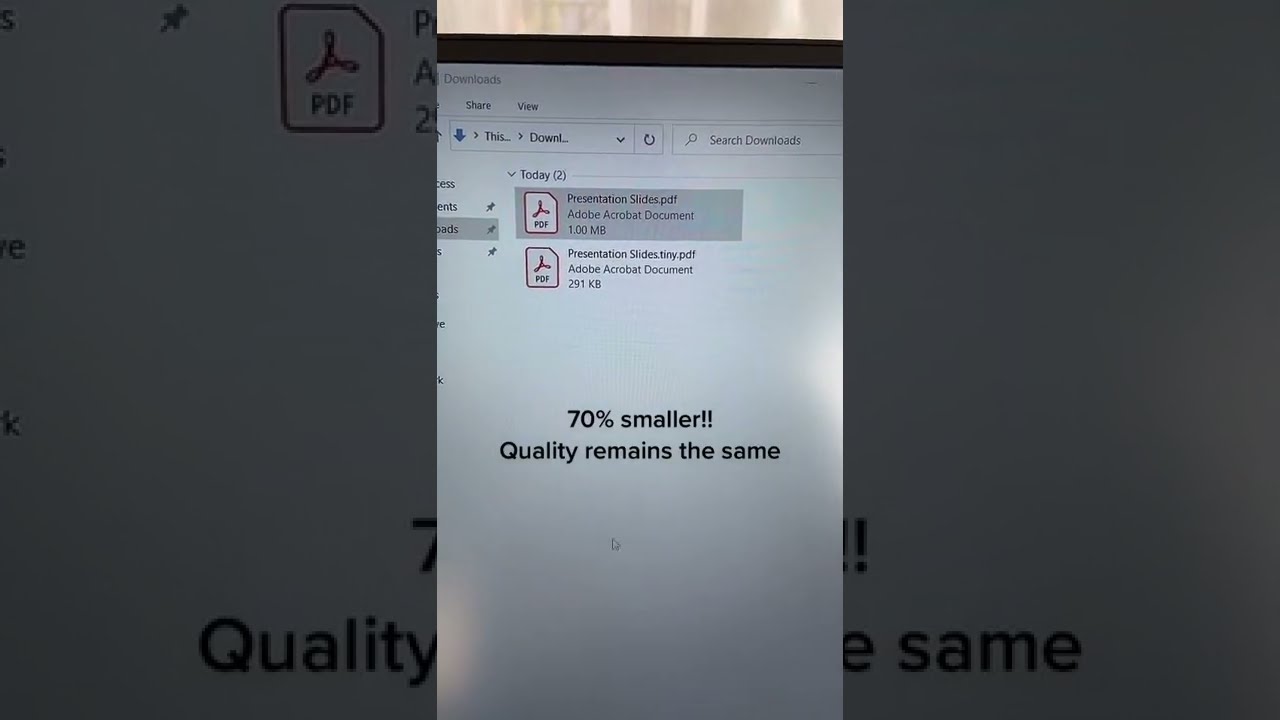 Effortlessly Compress Large PDFs Without Quality Loss – No App Needed! 📄