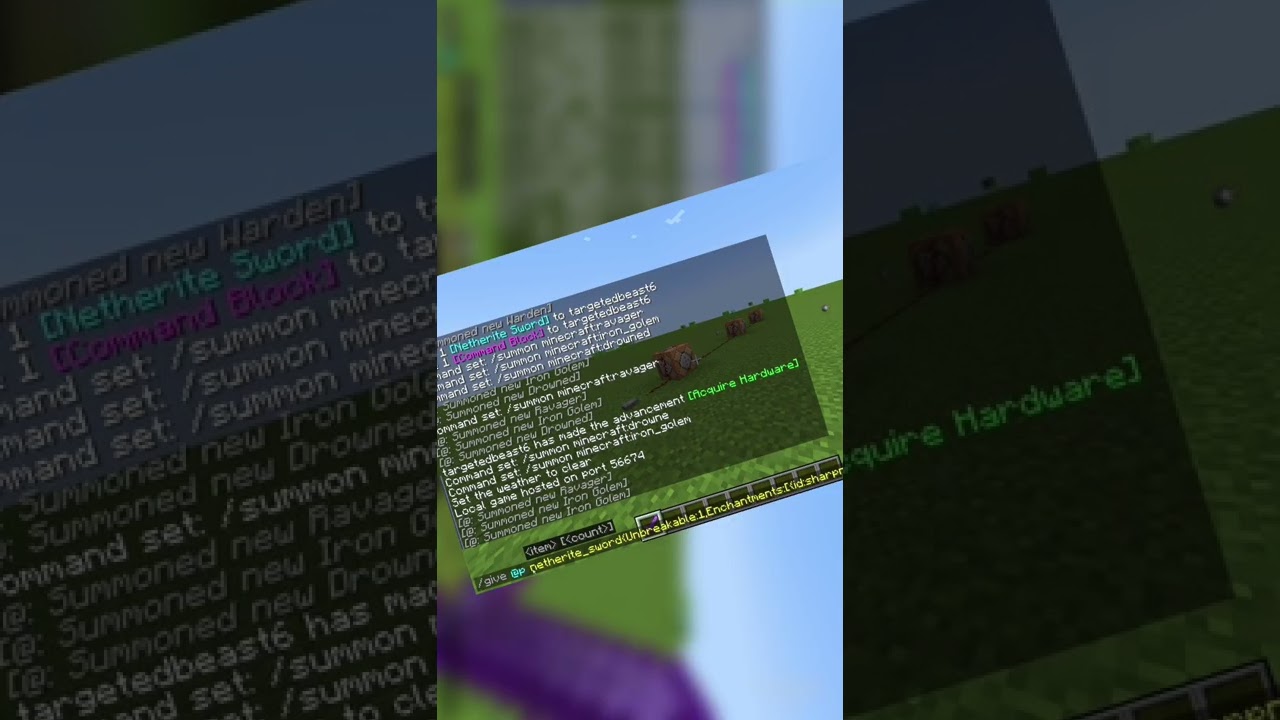 Create a Perfect Sharpness 255 Sword in Minecraft Without Mods! ⚔️