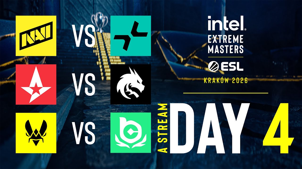 IEM Krakow 2026 Day 4 Stream A 🎮