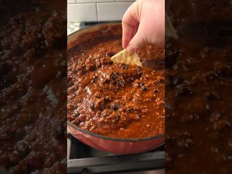 The easiest award winning chili *no onions*