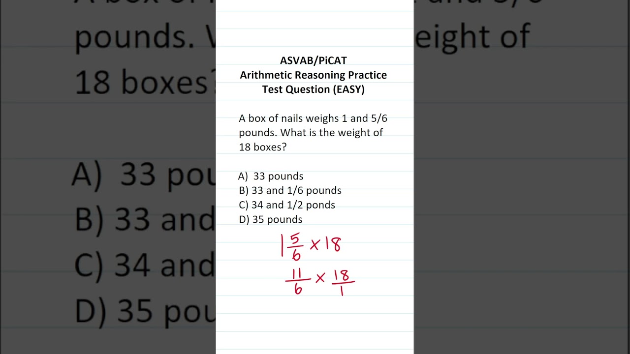 Master Multiplying Fractions for the ASVAB & PiCAT 🧮 Practice Test Tips