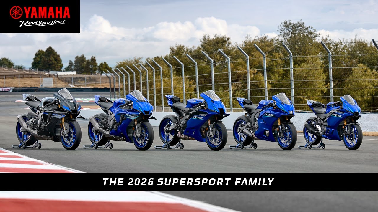 2026 Yamaha R-Series Supersport Lineup 🏍️