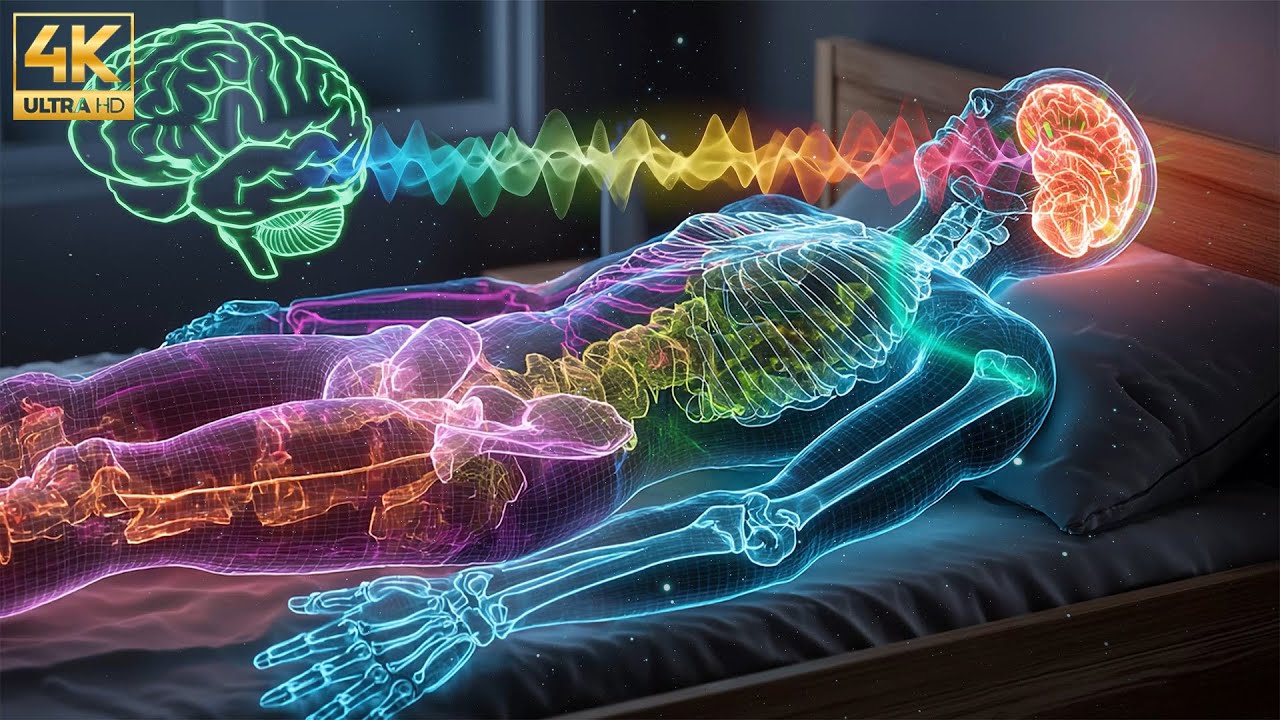 Deep Healing Sleep with 432Hz, 528Hz & 741Hz 🌙