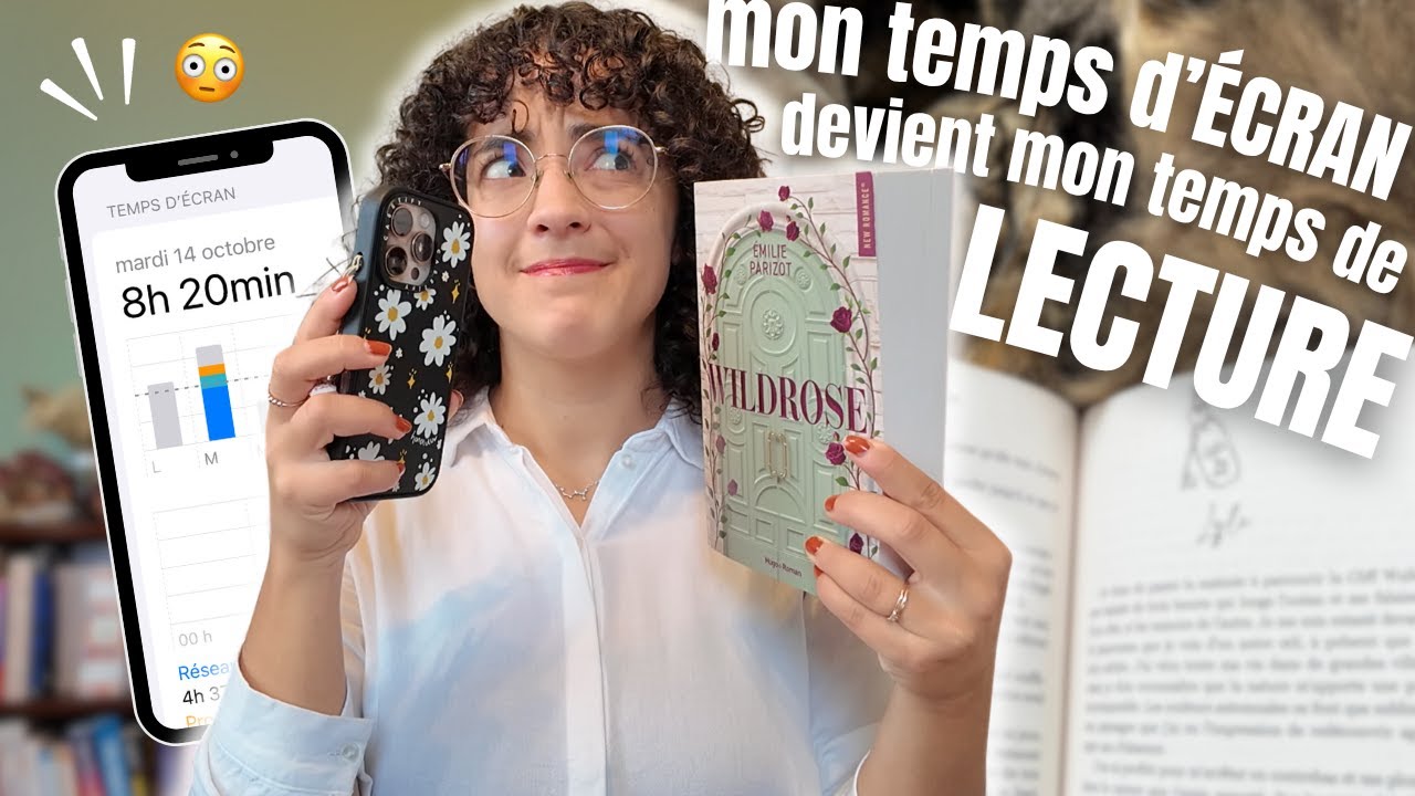 1 Défi lecture : 1 min d'écran = 1 min de lecture 📱📚