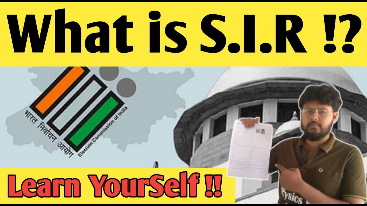 What is S.I.R.? Essential Info for Citizens 🤔