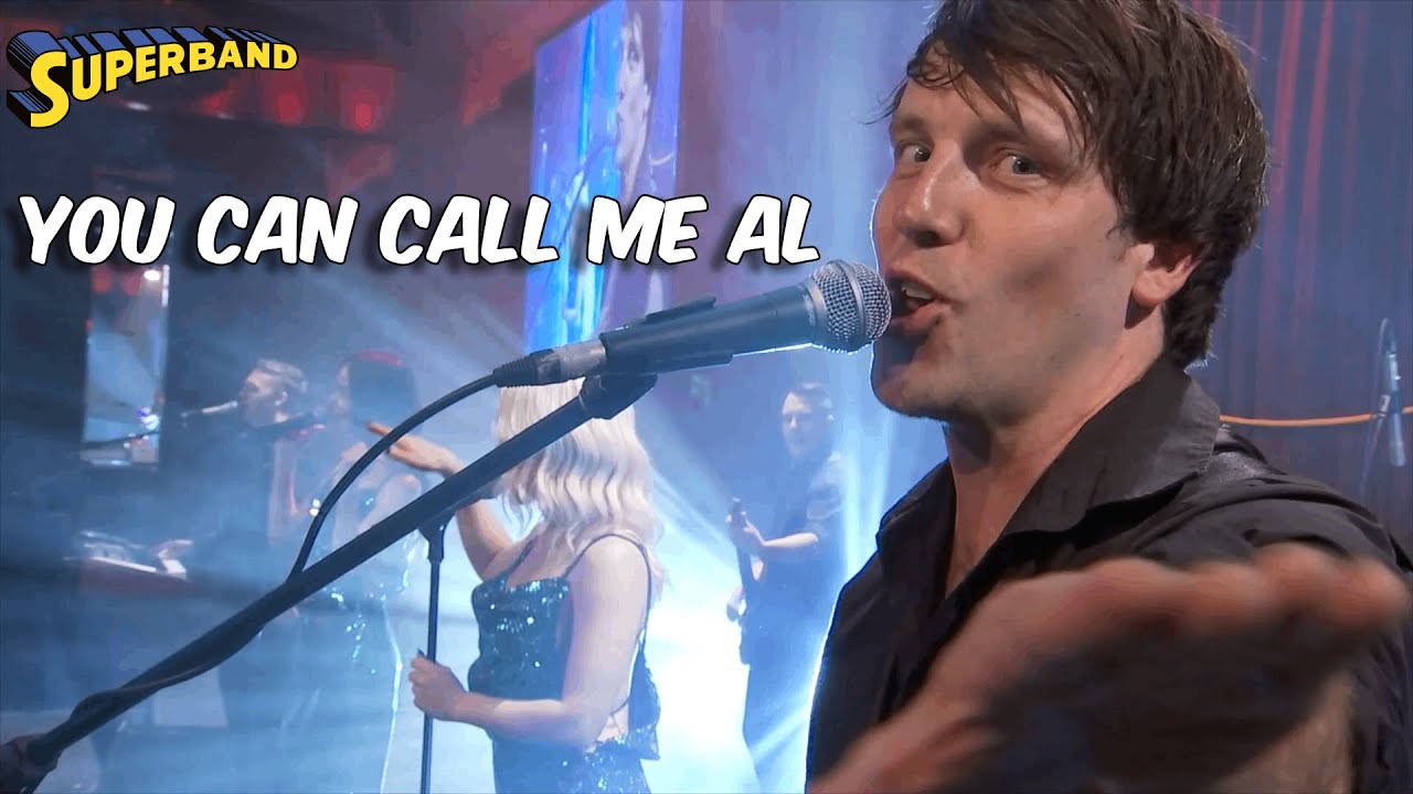 Superband Covers Paul Simon's 'You Can Call Me Al' 🎶