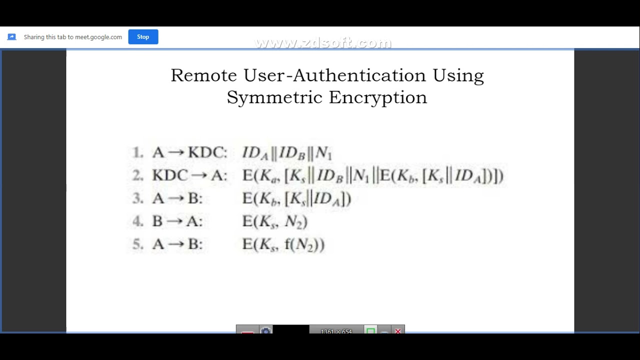 Secure Remote User Authentication with Symmetric Encryption 🔐