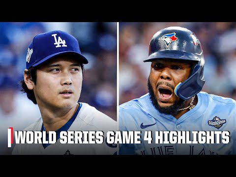 Blue Jays vs. Dodgers Game 4 Highlights ⚾ Big 7th inning leads Toronto to the victory | ESPN MLB