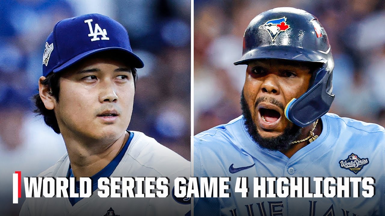 Blue Jays Break Through in Big 7th Inning to Beat Dodgers 6-2 | World Series Highlights ⚾