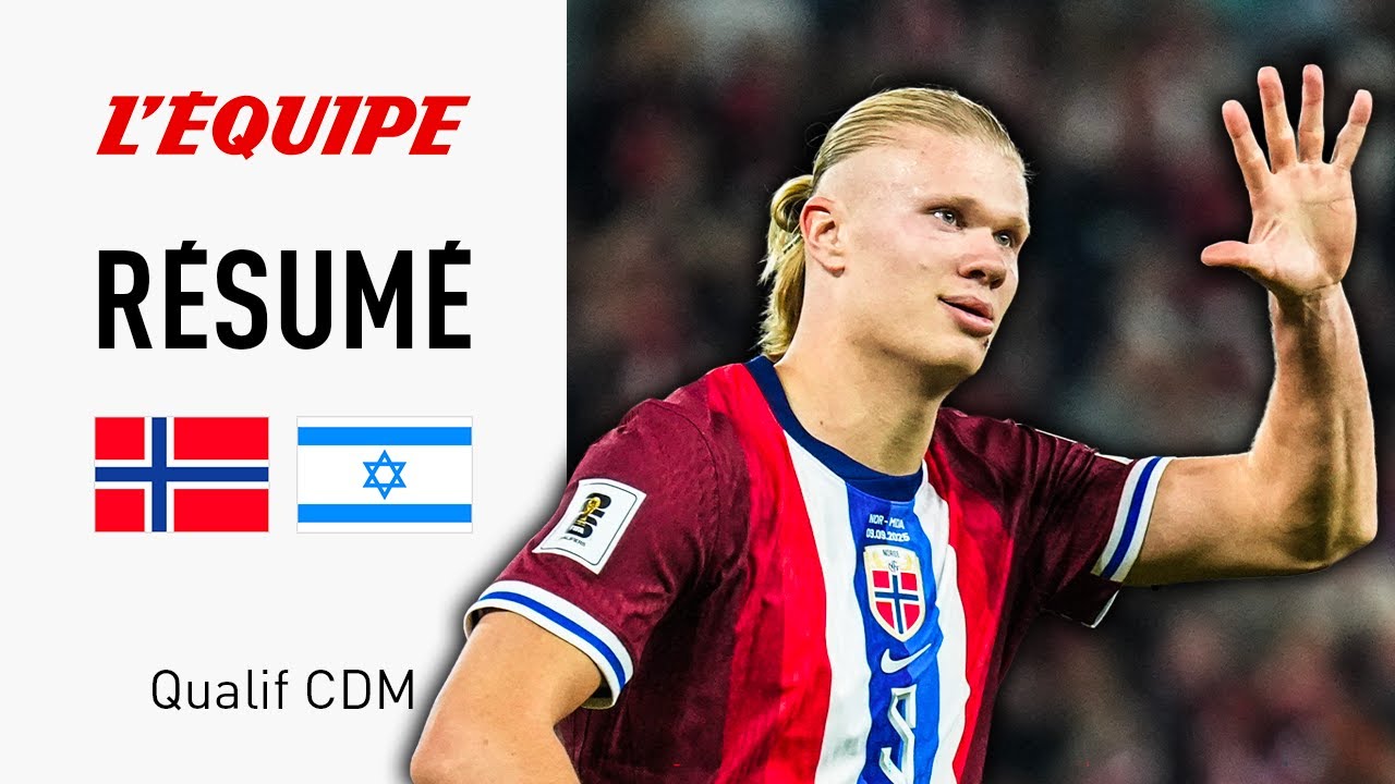 Qualif Mondial 2026 : Haaland rate deux penalties mais brille avec un triplé face à Israël ⚽