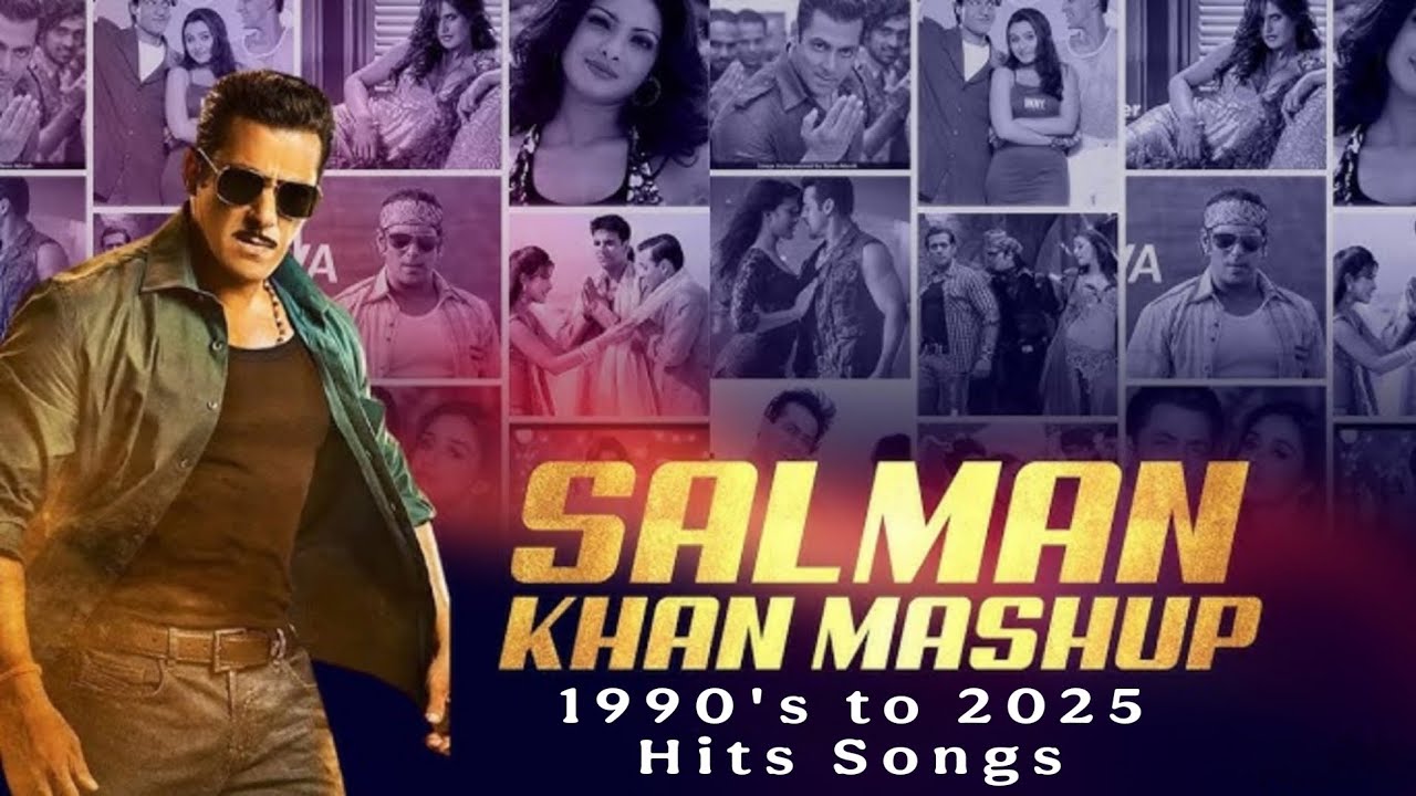 Salman Khan's Iconic Bollywood Dance & Romance Mashup 🎶