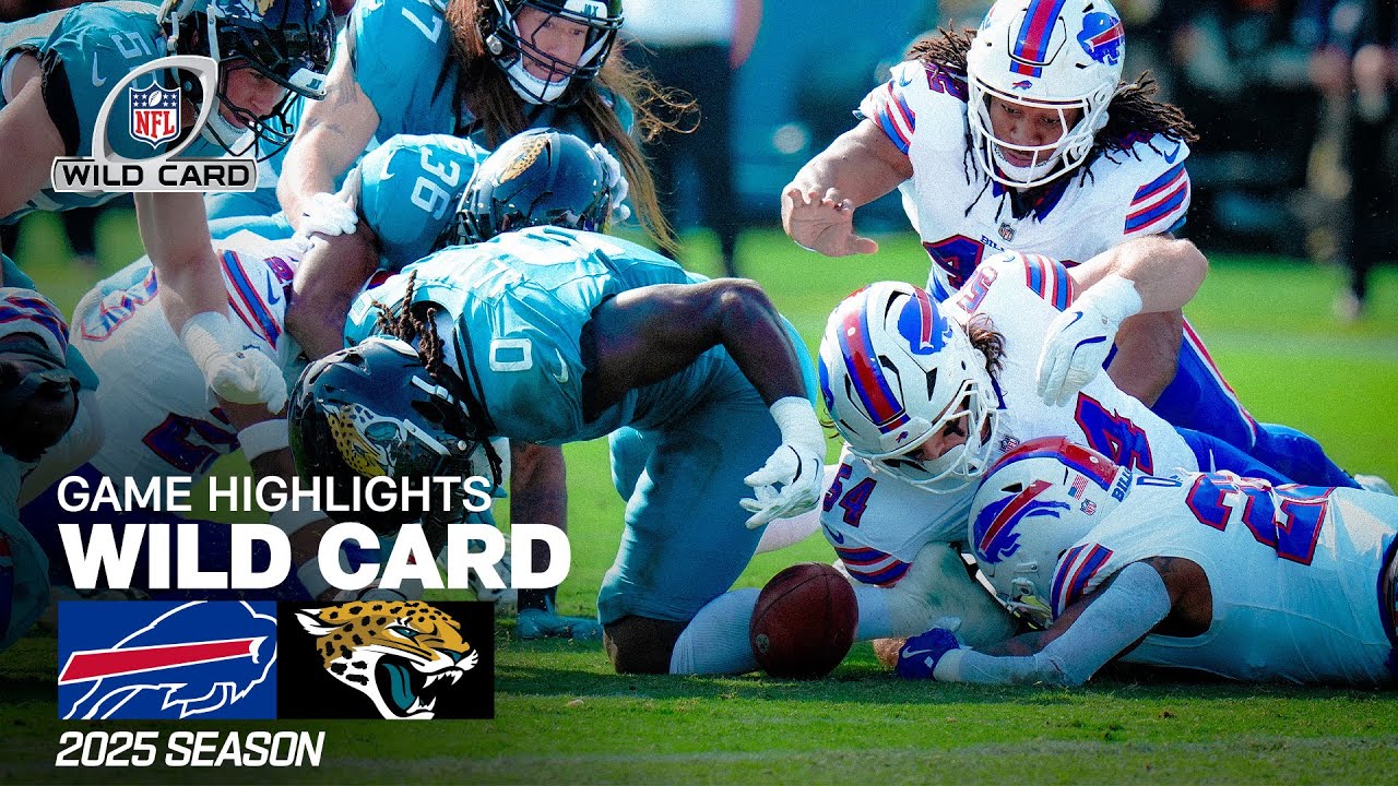 Bills vs Jaguars Wild Card Highlights 2025 🏈