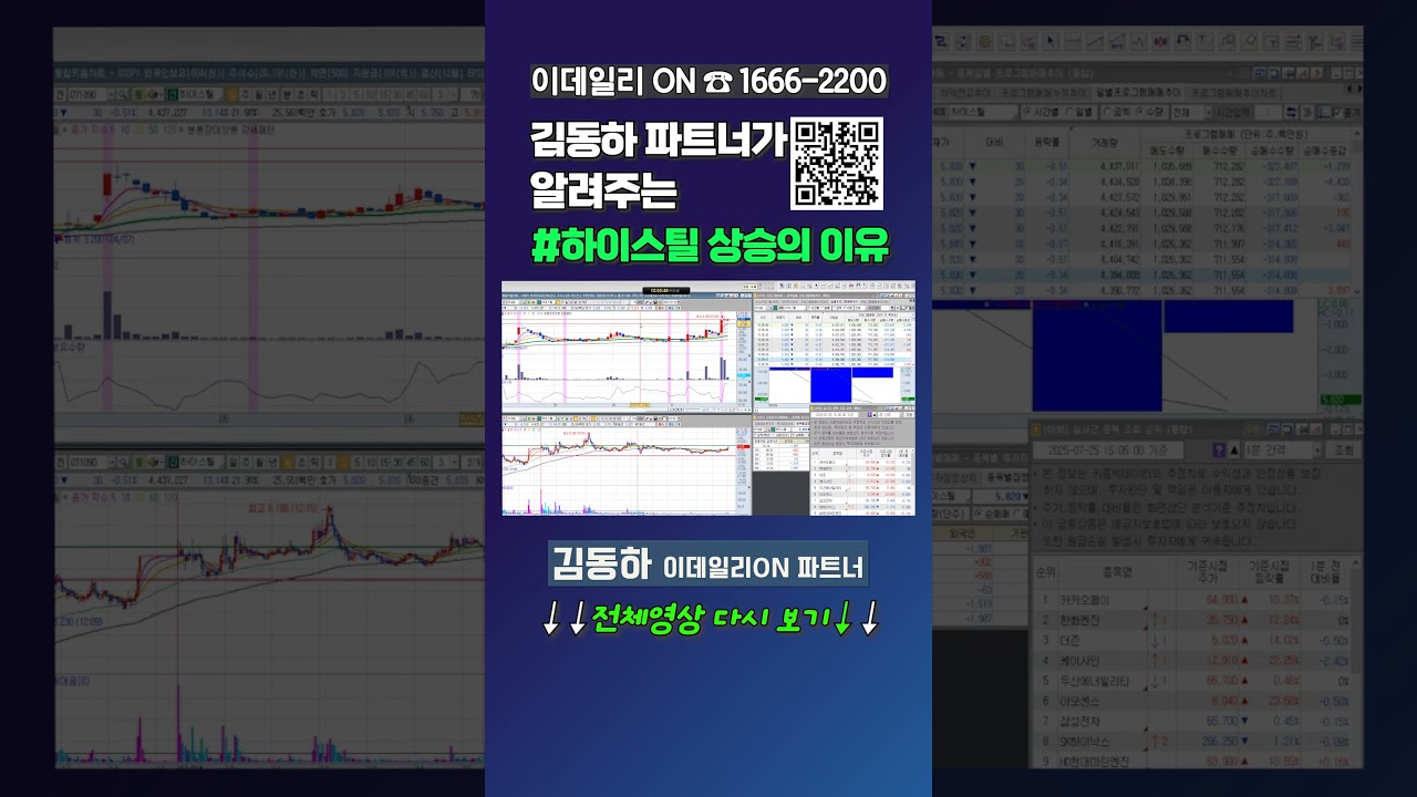 김동하 파트너가 분석하는 하이틸 상승 이유 🚀 | 이데일리ON