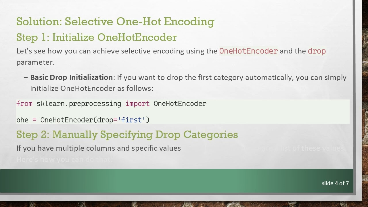 Efficiently Encode Select Categorical Values with OneHotEncoder in Python 🎯
